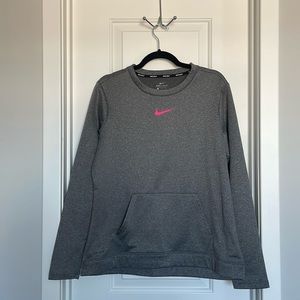 Nike dry-fit gold sweatshirt. Size large